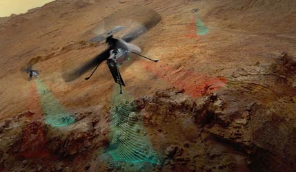 NASA Skyfall Mars helicopters