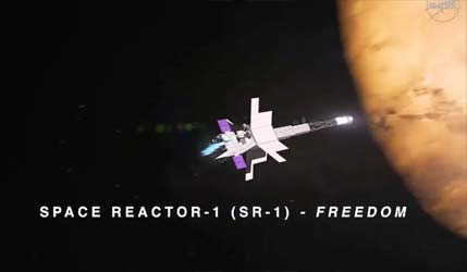 SR-1 Freedom — скриншот из презентации NASA