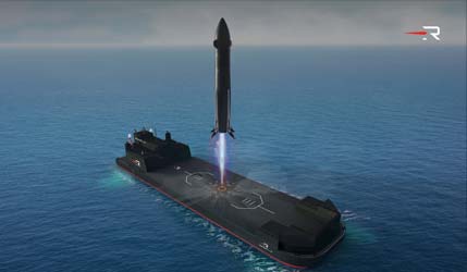 Художественное представление ракеты Neutron