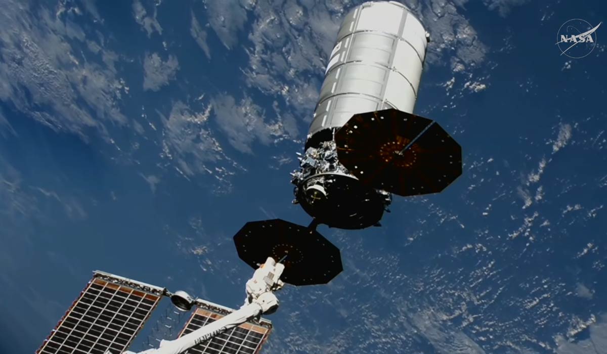 Вантажівка Cygnus XL місії CRS-24 залишила МКС