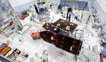 Команда телескопа Nancy Grace Roman установила солнечные панели обсерватории