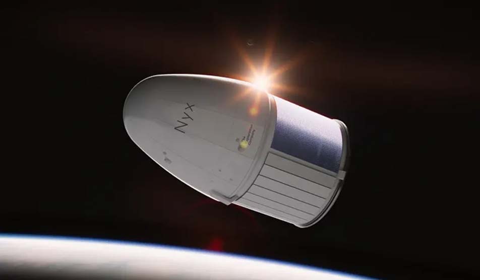 Визуализация космического корабля Nyx