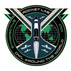 electron strix-9 Owl Around The World mission logo