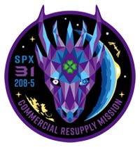 SpaceX CRS-2 SpX-31 logo