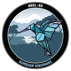spacex NROL-69 mission logo