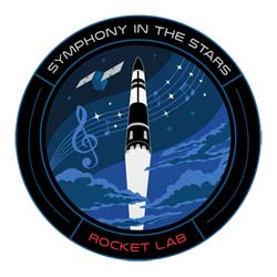 Electron Symphony In The Stars mission logo