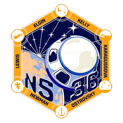 Blue Origin New Shepard NS-36 mission logo