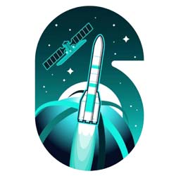 Areiane 6 Copernicus Sentinel-1D mission logo