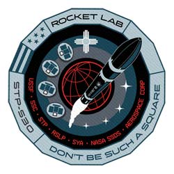 rocket lab electron stp-s30 mission logo