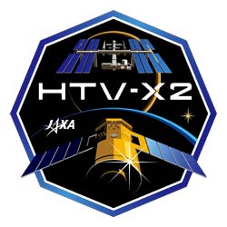 htv-x 2 cargo spacecraft second mission patch