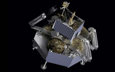 Полезная нагрузка на борту лунного посадочного модуля Astrobotic Peregrine