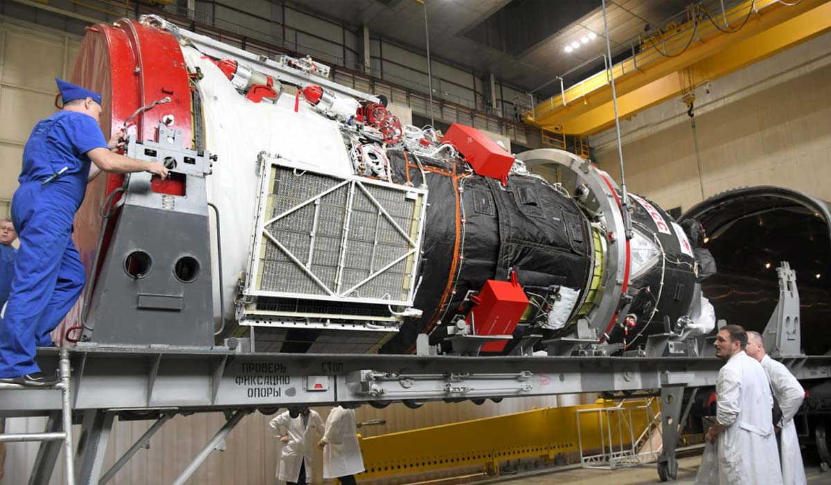 контрольные испытания нового грузовика «Прогресс МС-32»