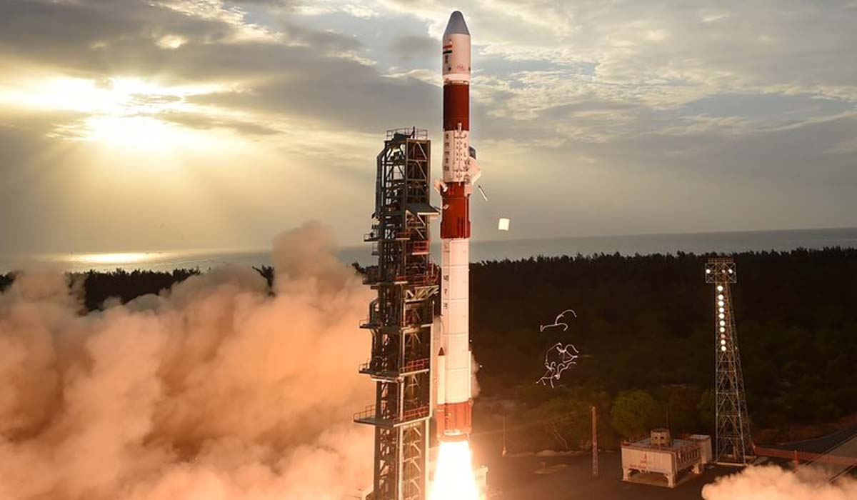 Запуск ракети PSLV