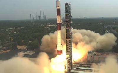 Запуск спутника TeLEOS-2 с помощью индийской ракеты PSLV