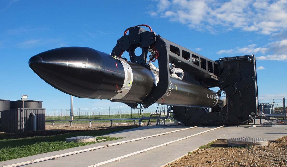 Ракета Rocket Lab Electron на стартовому майданчику острова Уоллопс
