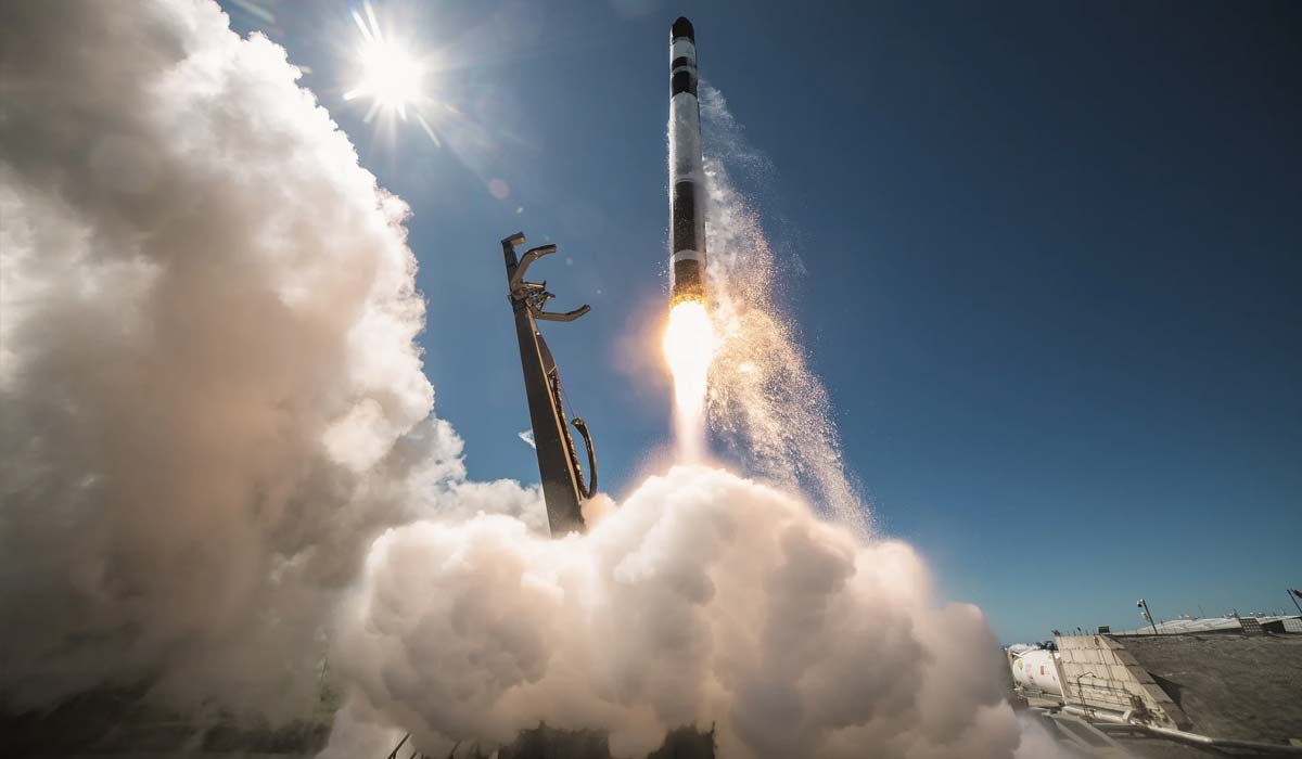 Запуск ракеты Rocket Lab