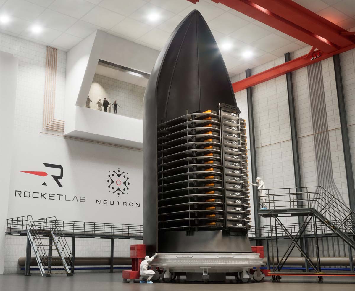 головний обтічник ракети Rocket Lab Neutron (рендер)