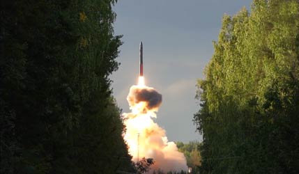 Запуск МБР, ймовірно РС-24 «Ярс», 28 серпня з Плесецька