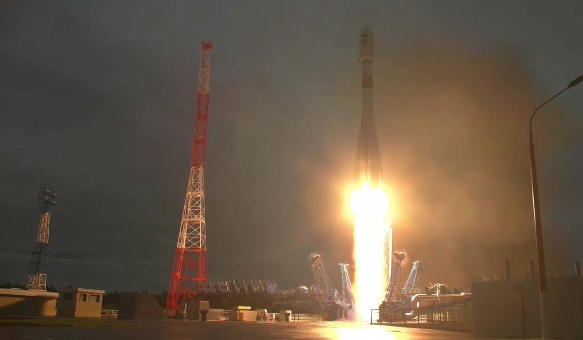 Запуск ракеты «Союз-2.1б» с Плесецка