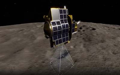 Японский лунный корабль вынужденно отключили, но есть надежда на включение