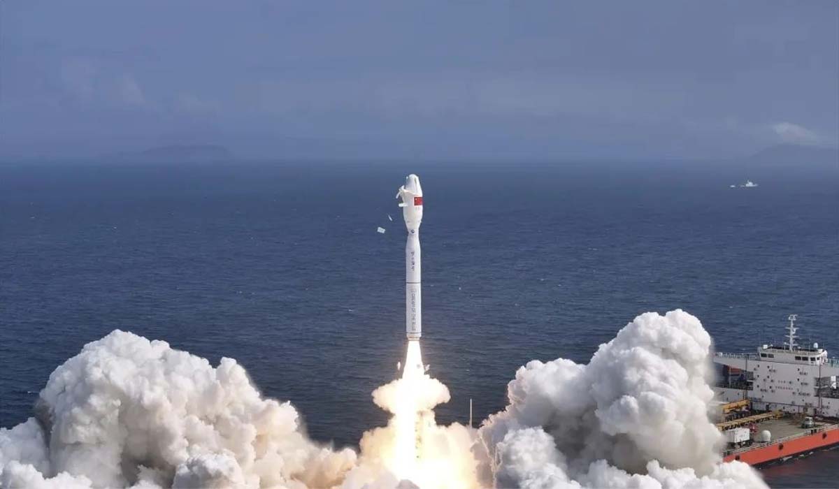 Китайская коммерческая ракета Smart Dragon 3 Y3