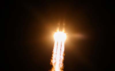 Трансляция стыковки корабля «Союз МС-26» с экипажем к МКС