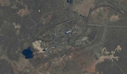 Вывоз ракеты Союз-2.1а с космическим кораблем Союз МС-27