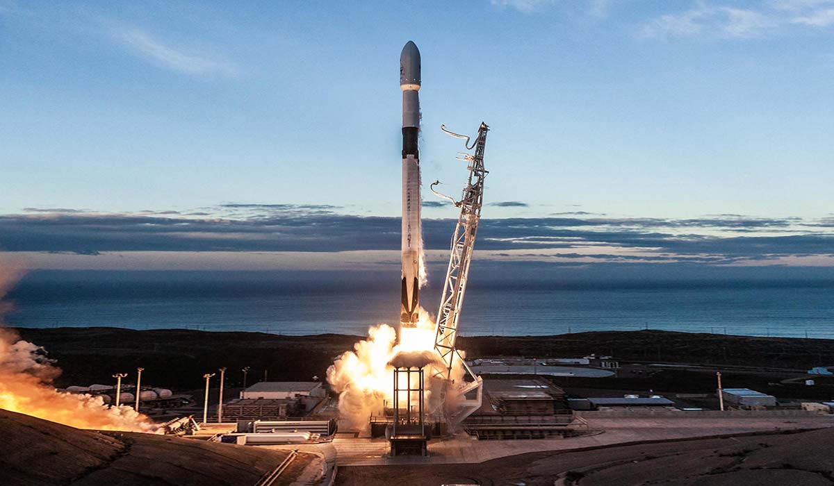 Запуск миссии Transporter 17 на ракете Falcon9