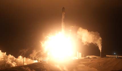 Готується запуск ракети Falcon 9 Block 5 із супутниками Starlink з бази Ванденберг