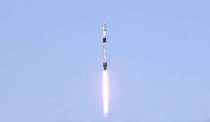 Ракета Falcon 9 Block 5 стартует с космодрома базы Ванденберг с миссией Transporter 18