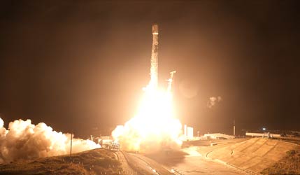 Запуск ракети Falcon 9 Block 5 із супутниками Starlink Group 15–18 з бази Ванденберг 31 жовтня 2026 року
