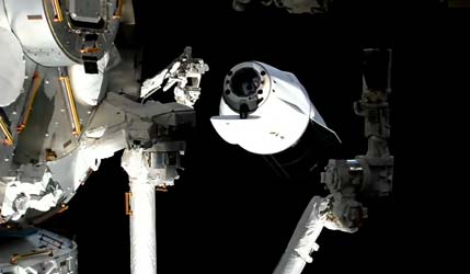 SpaceX CRS-33 покинул МКС: историческая миссия возвращается на Землю