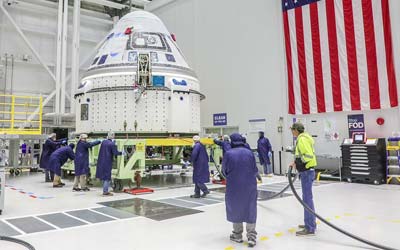 Boeing начинает заправлять топливом капсулу Starliner перед первым запуском с экипажем