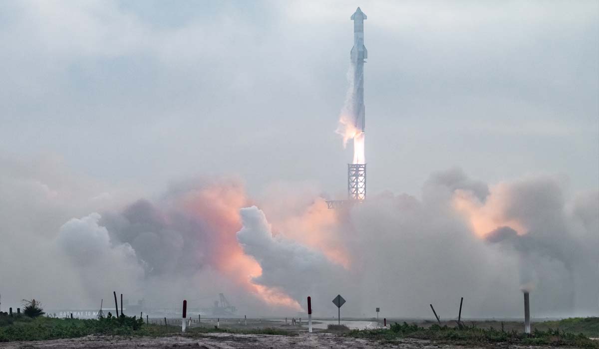 Super heavy starship ift3 launch