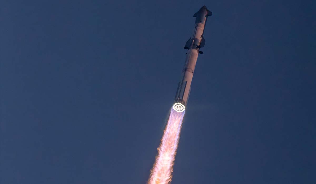 Пятый интеграционный запуск (IFT-5) сверхтяжелой ракеты Super Heavy / Starship в фотографиях