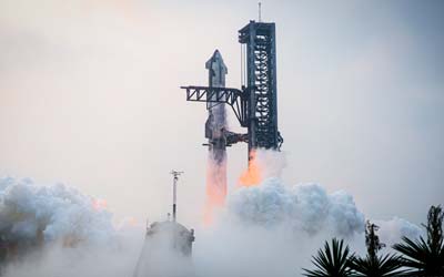 Super Heavy / Starship → Integrated Flight Test 3