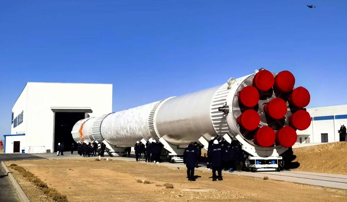 Ракета «Тяньлун-3» в космическом центре Цзюцюань
