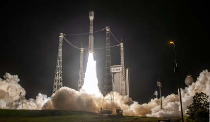 Ракета Vega-C на старте