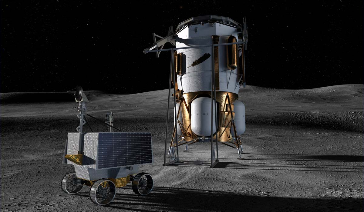 NASA выбрала Blue Origin для доставки лунохода VIPER на Южный полюс Луны