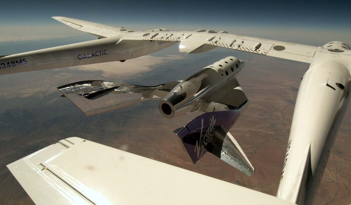 Virgin Galactic VSS Unity знову в небі для тренування пілотів