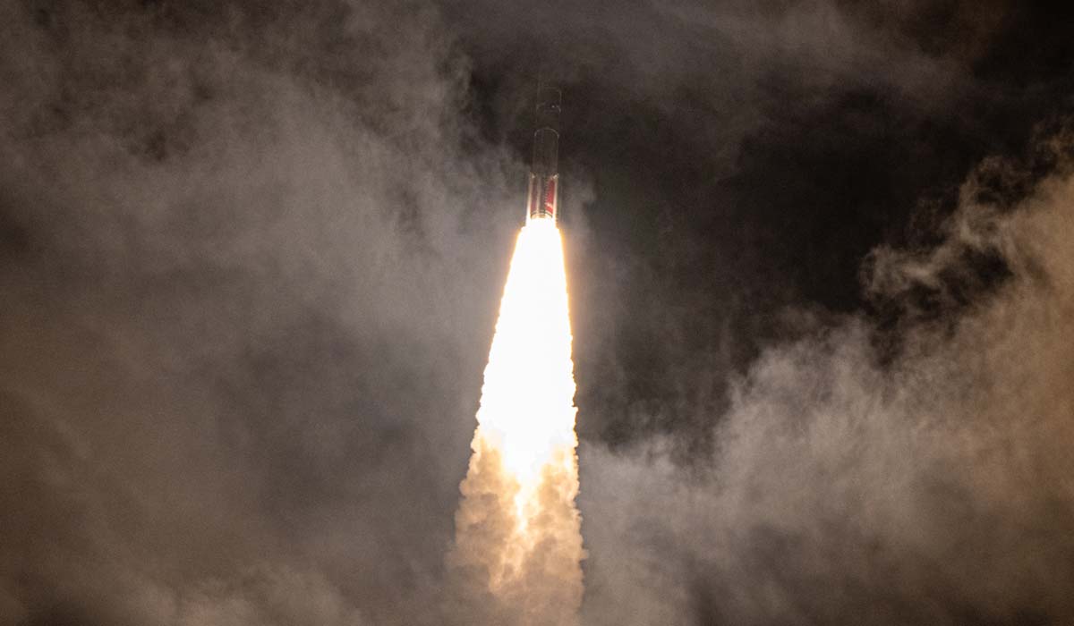 ракета Vulcan VC4S на стартовой площадке