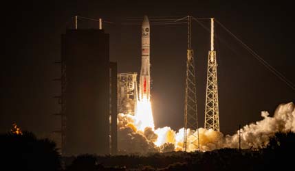 Запуск ракеты Vulcan VC4S с миссией USSF-106