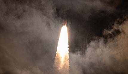 ракета Vulcan VC4S на стартовой площадке