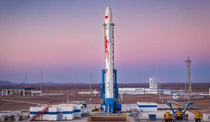 Готовится запуск ракети LandSpace Zhuque-2E из Центра запусков спутников Цзюцюань